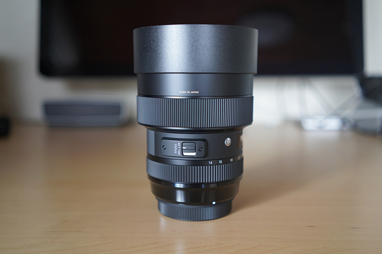 SIGMA 14-24mm F2.8 DG HSM フォーカス切り替えスイッチ