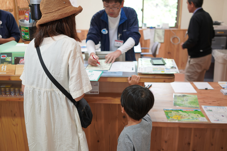 戸隠キャンプ場受付