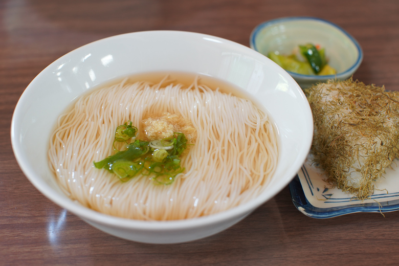 ドライブイン金龍 そうめん 大岩山