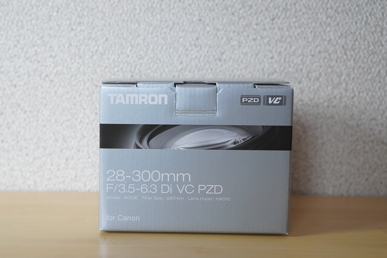 TAMRON 28-300mm F/3.5-6.3 Di VC PZD 外箱