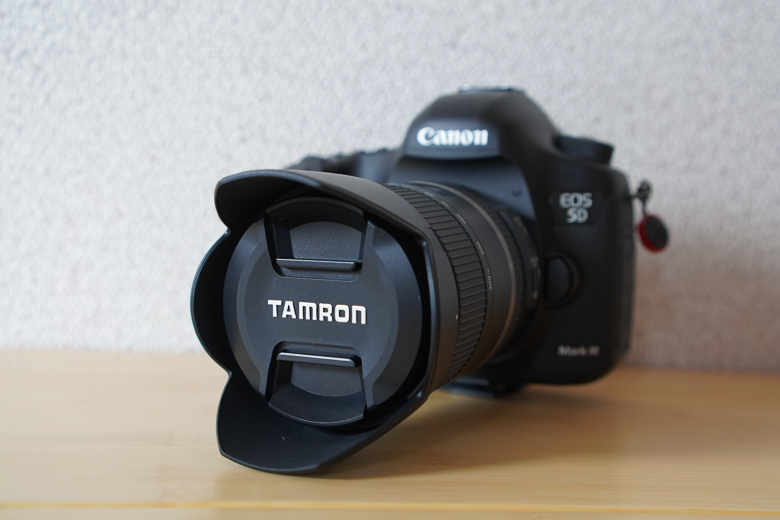 TAMRON 28-300mm F/3.5-6.3 Di VC PZD CANON 5D mark3に取り付け