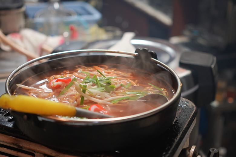 焼肉 光燁の地獄鍋