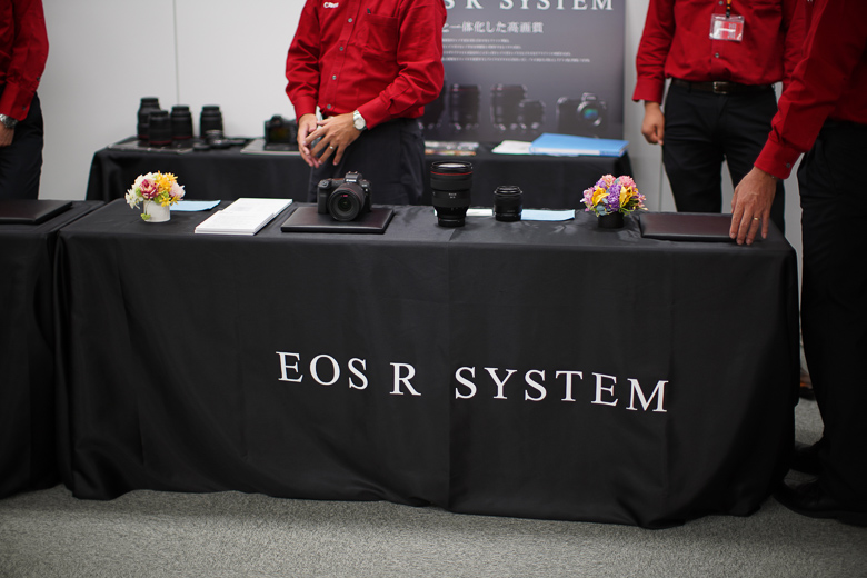 EOS R先行展示会