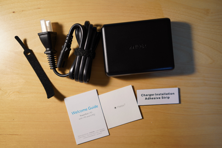 Anker PowerPort I PD - 1 PD & 4 PowerIQ 付属品