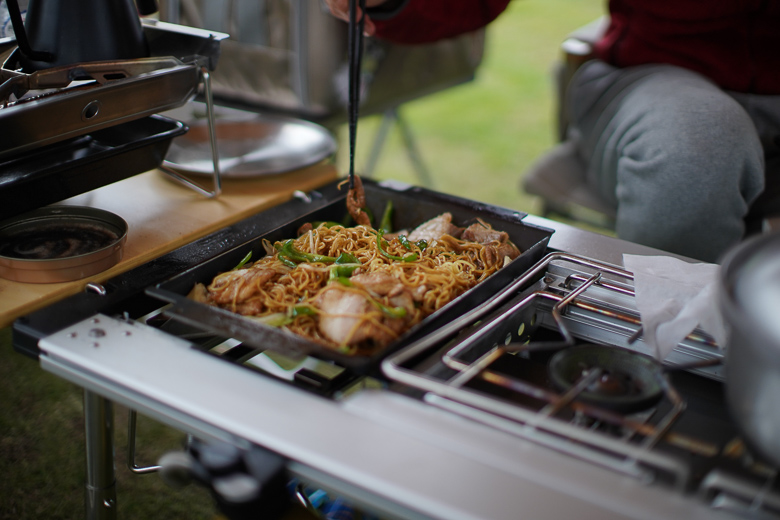 キャンプ飯 朝食 吉野オートキャンプ場