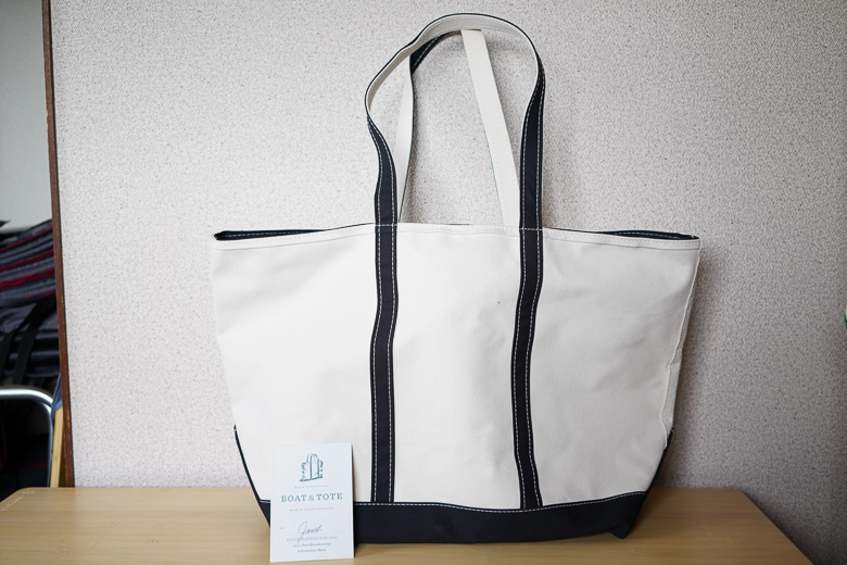 llbeanファスナー付トートバッグ Boat and Tote