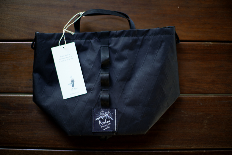 RawLow Mountain Works Tabitibi Tote X-PAC All Black　本体