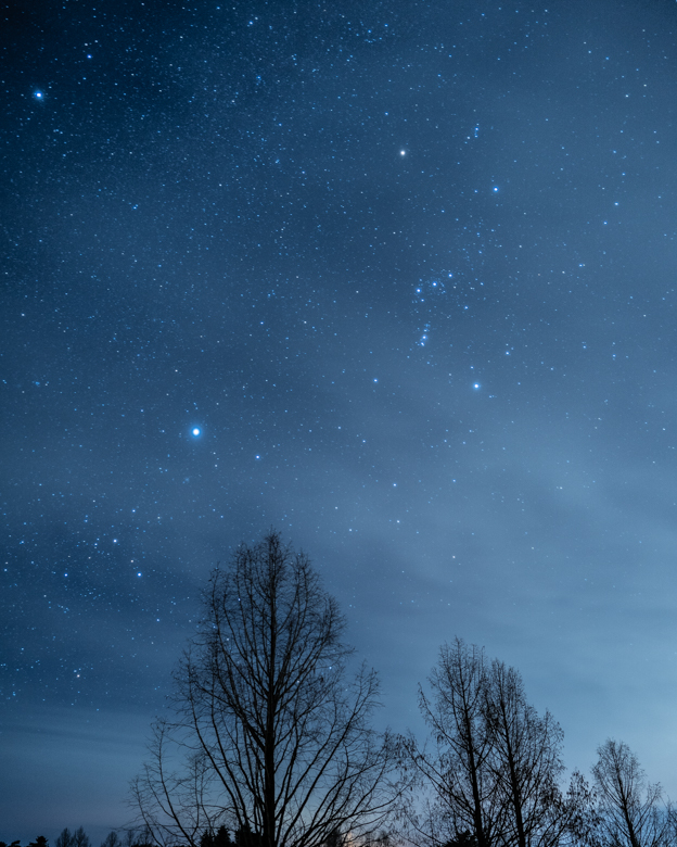 スノーピーク Headquartersの星空