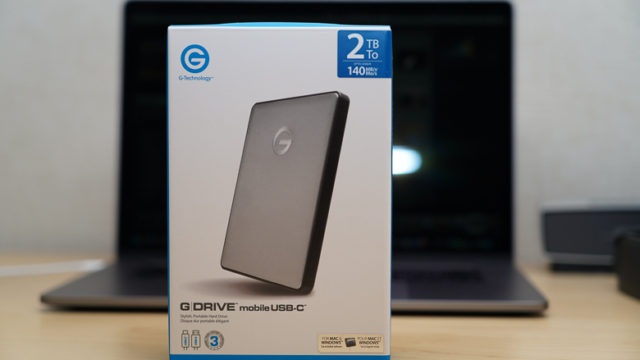 G-Technology 2TB G-DRIVE Mobile USB-C Portable Hard Drive