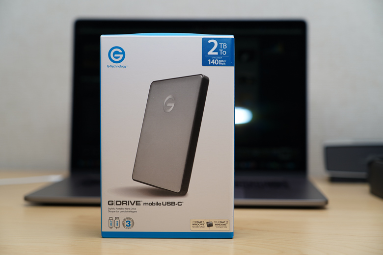 G-Technology 2TB G-DRIVE Mobile USB-C Portable Hard Drive