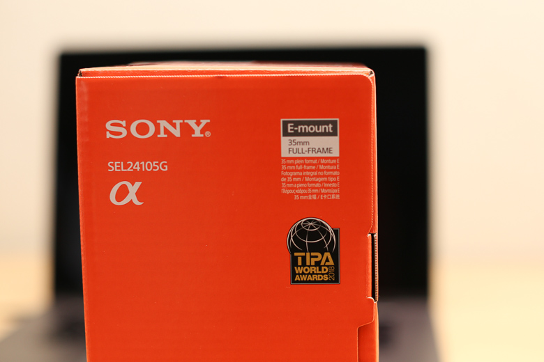 SONY FE 24-105mm F4 G OSS（SEL24105G）外箱