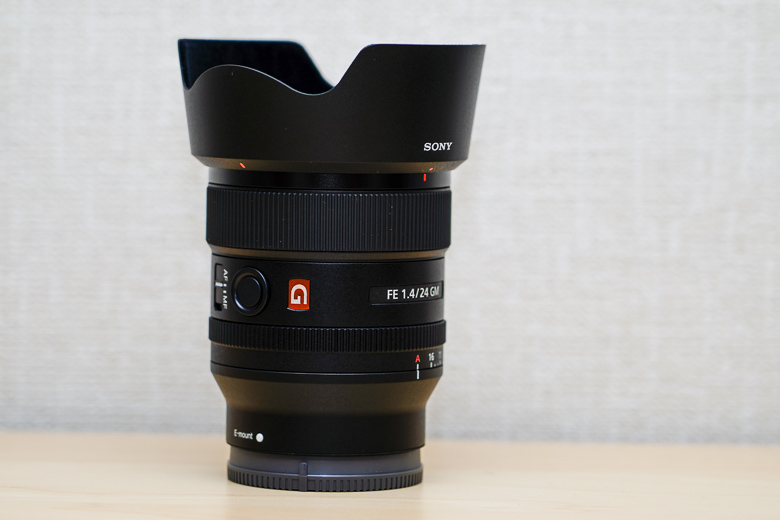 SONY FE 24mm F1.4 GM レンズ本体