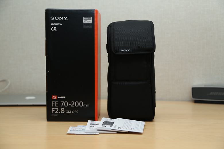 SONY FE 70-200mm F2.8 GM OSS 付属品