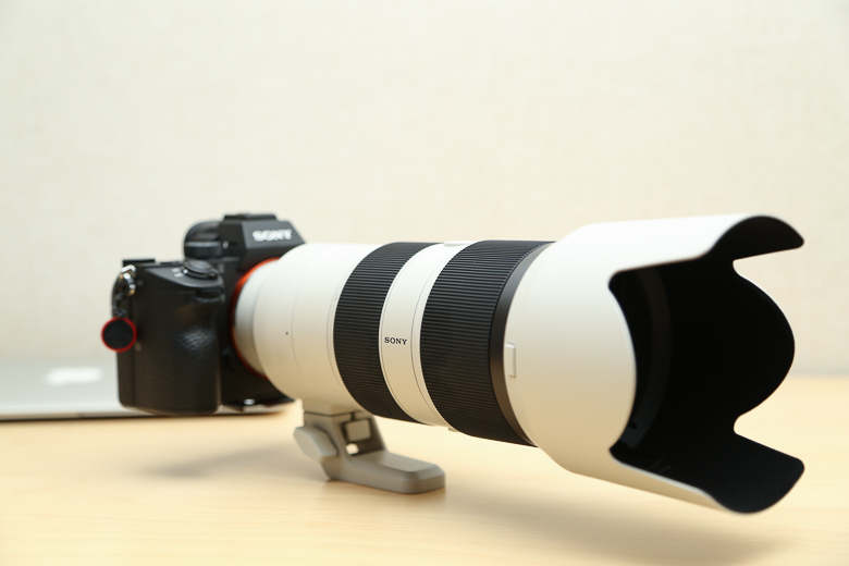 SONY FE 70-200mm F2.8 GM OSSをa7iiiに取り付け