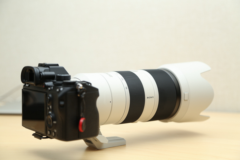 SONY FE 70-200mm F2.8 GM OSSをa7iiiに取り付け