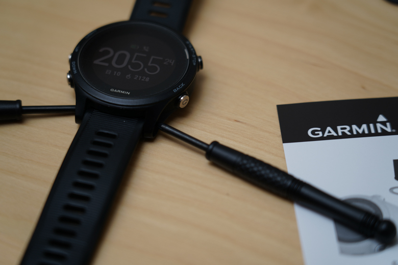 GARMIN FA935Blackのベルトを交換