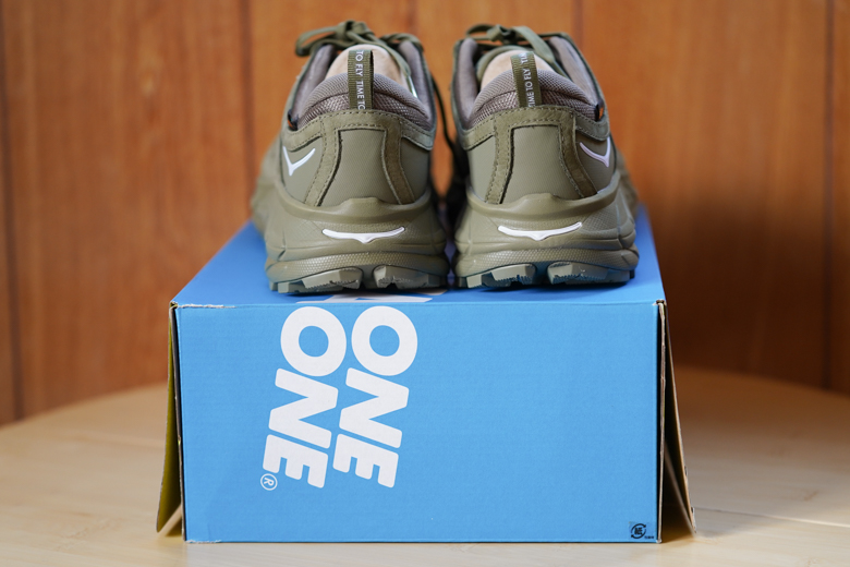 HOKA ONE ONE TOR ULTRA LOW WP JP バーント オリーブ