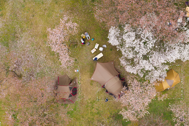 上和田緑地キャンプ場 