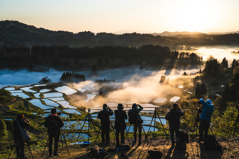 星峠の棚田で天の川 こんなにヤバい景色は久々だ いや はじめてかも オススメ撮影スポットも紹介するよ ファミリーキャンプで カシャッとな