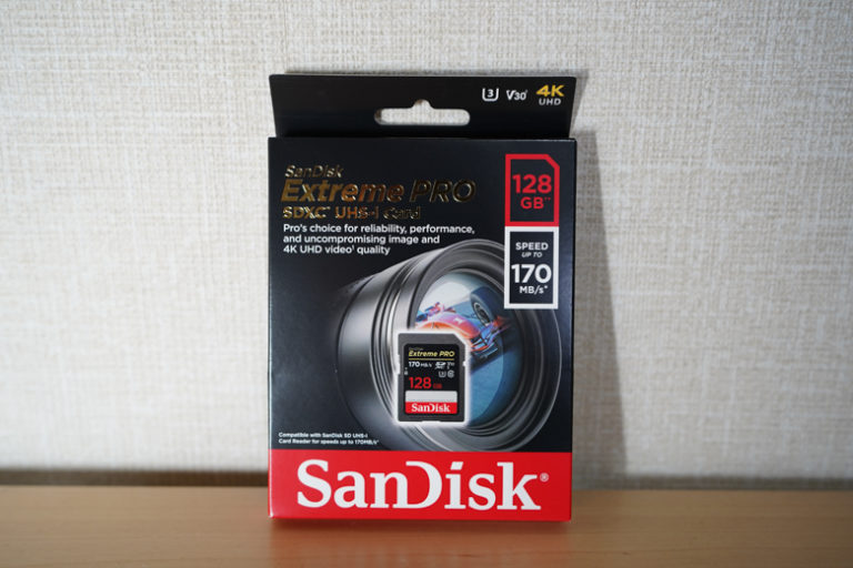 AmazonでSanDiskの128GBのSDカード（並行輸入品）を購入してみた結果。｜ファミリーキャンプで「カシャッとな」