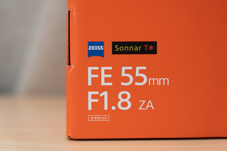 SONY Sonnar T* FE 55mm F1.8 ZA（SEL55F18Z）