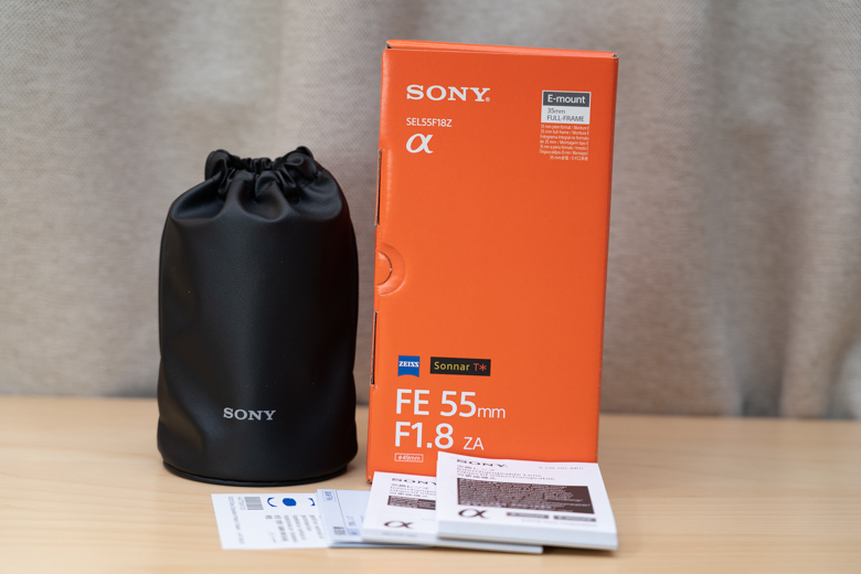 SONY Sonnar T* FE 55mm F1.8 ZA（SEL55F18Z）